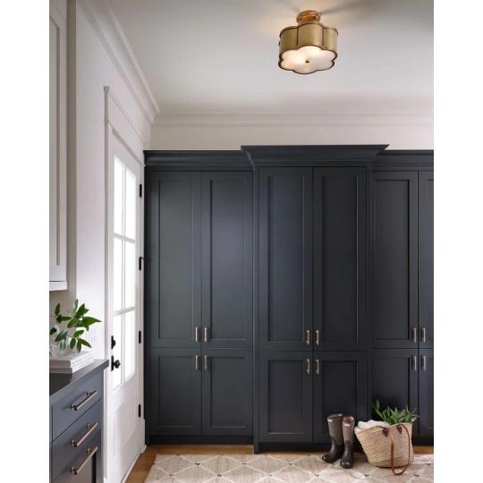 medena kvetinova stropna lampa vintage country bronz med klasicky mediteransky.jpg